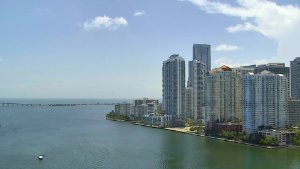 A live view of Mandarin Oriental, Brickell Key