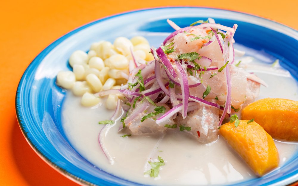 Ceviche presentation