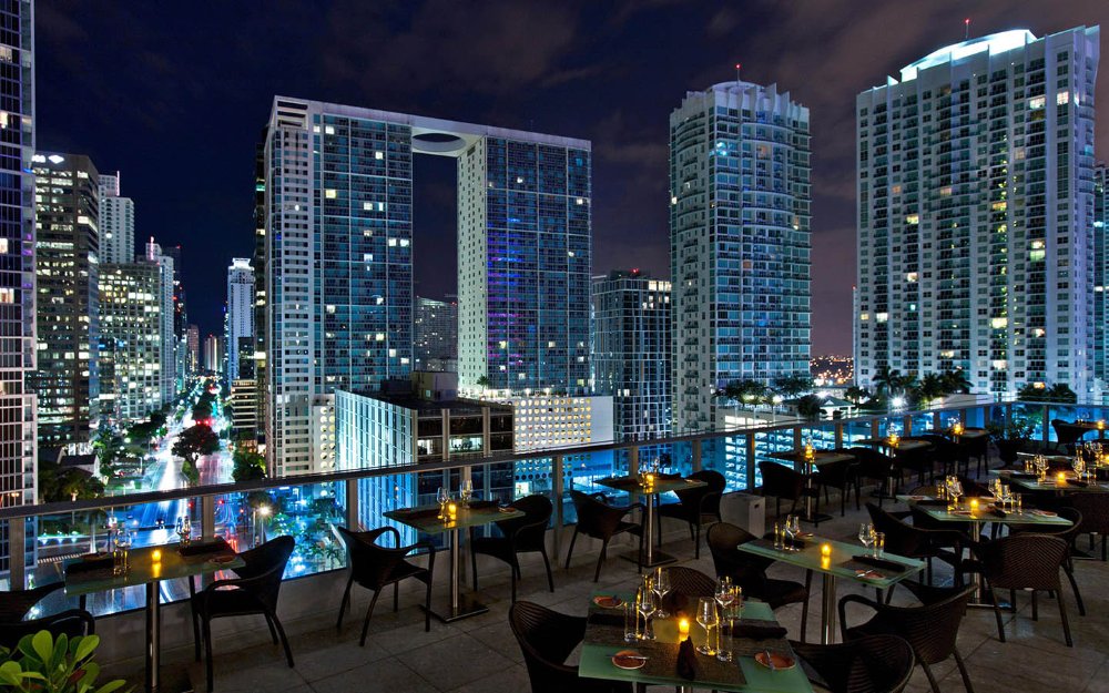 Brickell skyline from Area 31