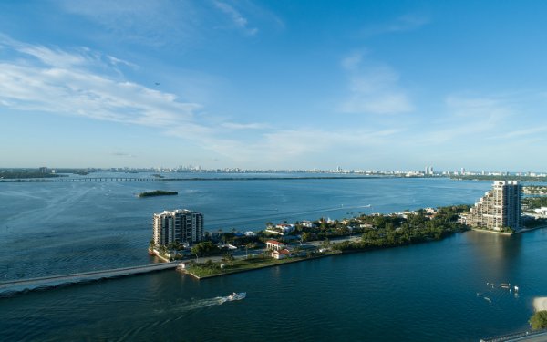 Aerial view of Venetian Islands