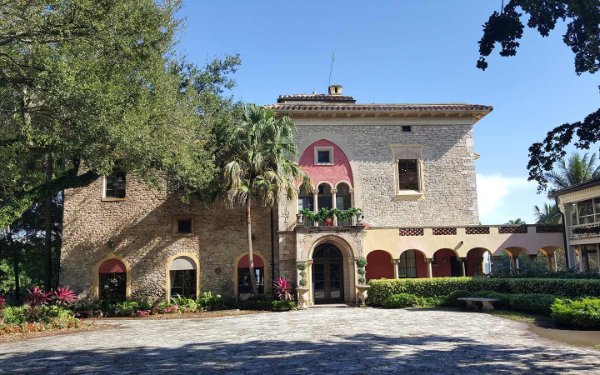 Back of the Deering Estate House