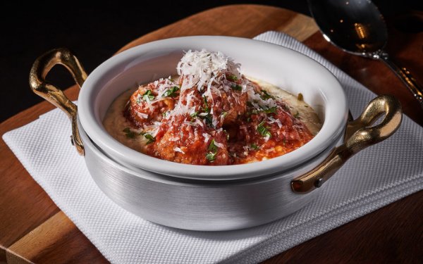 Meatballs at Fiola Miami